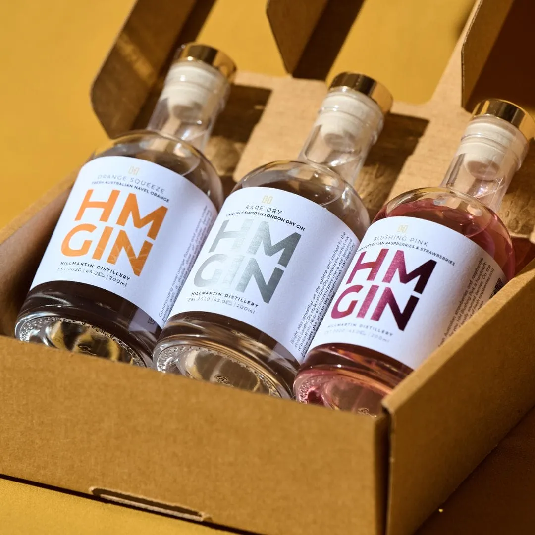3 x 200ml HM Gin Gift Pack