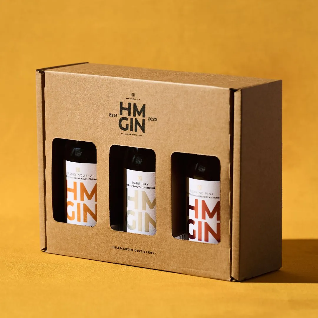 3 x 200ml HM Gin Gift Pack