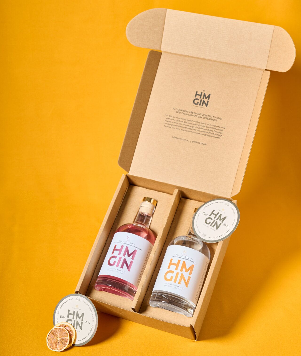 2 x 500ml Gin Gift Pack