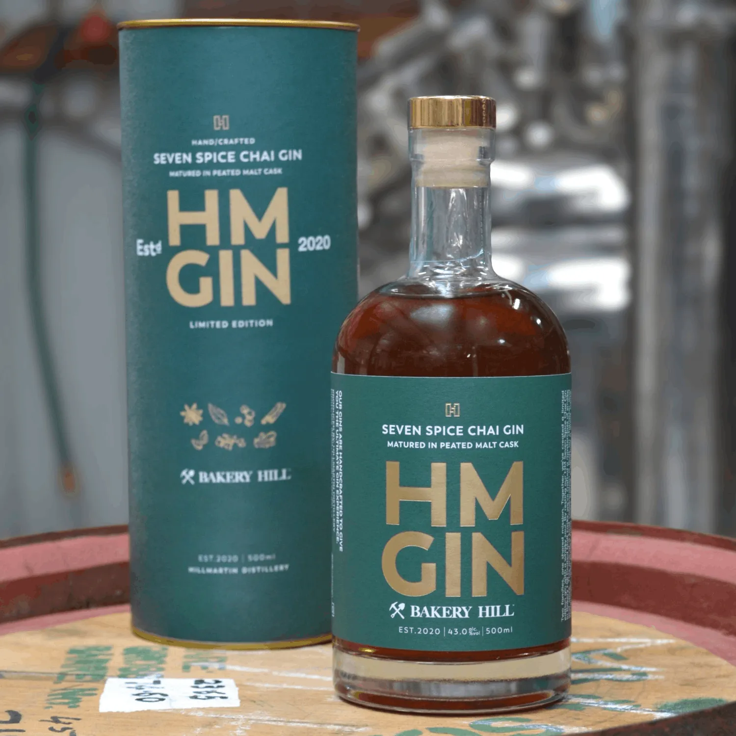Barrel Aged Seven Spice Chai Gin