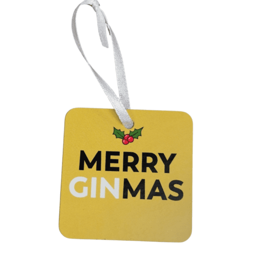 Merry Ginmas Neck Tag