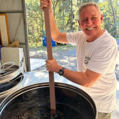 Making HM Pinot Noir Gin