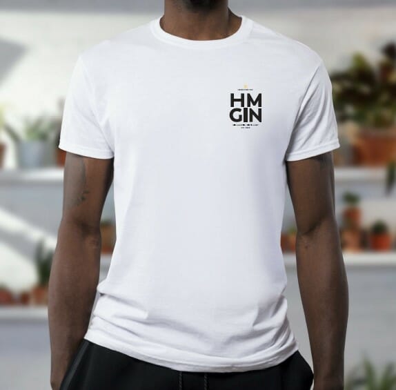 HM Gin White T-Shirt