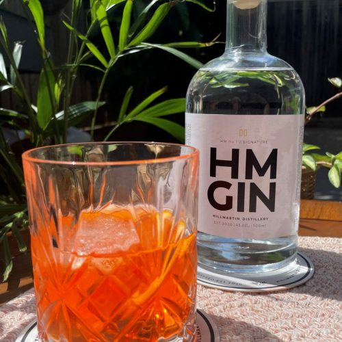 Unusual Negroni Gin Cocktail