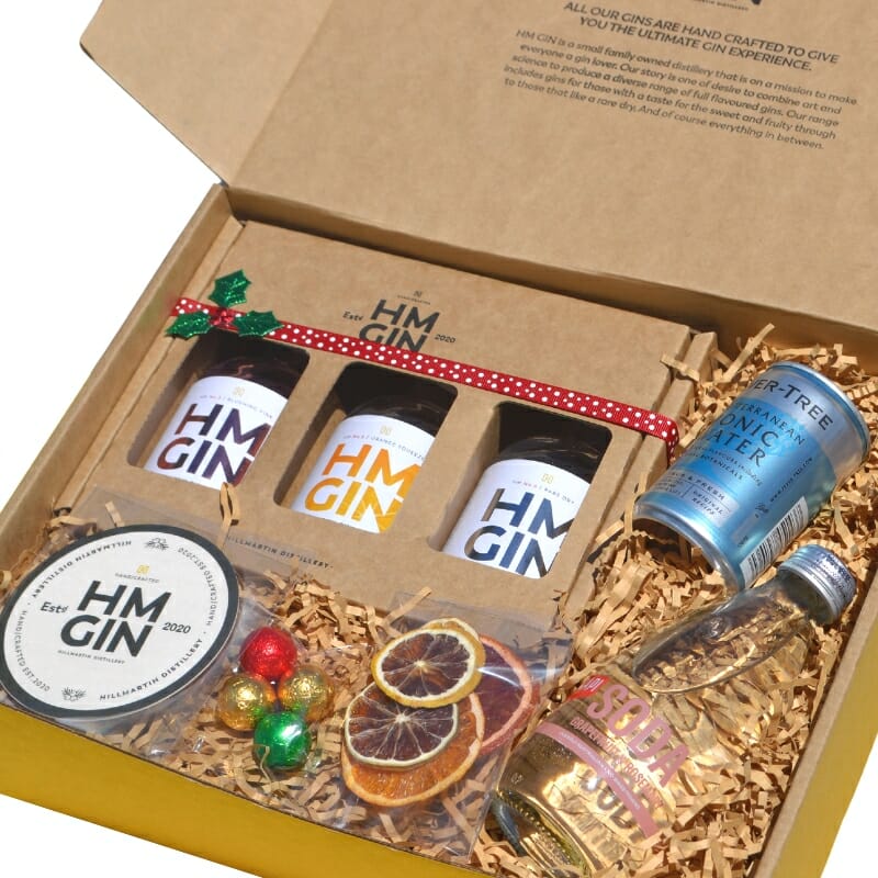 Christmas Gin Gift Packs Hillmartin Gin Distillery