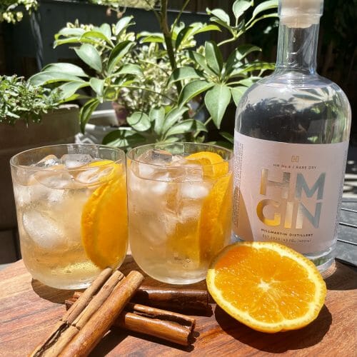 Orange Gin and Tonic - Spiced Orange Gin and Tonic