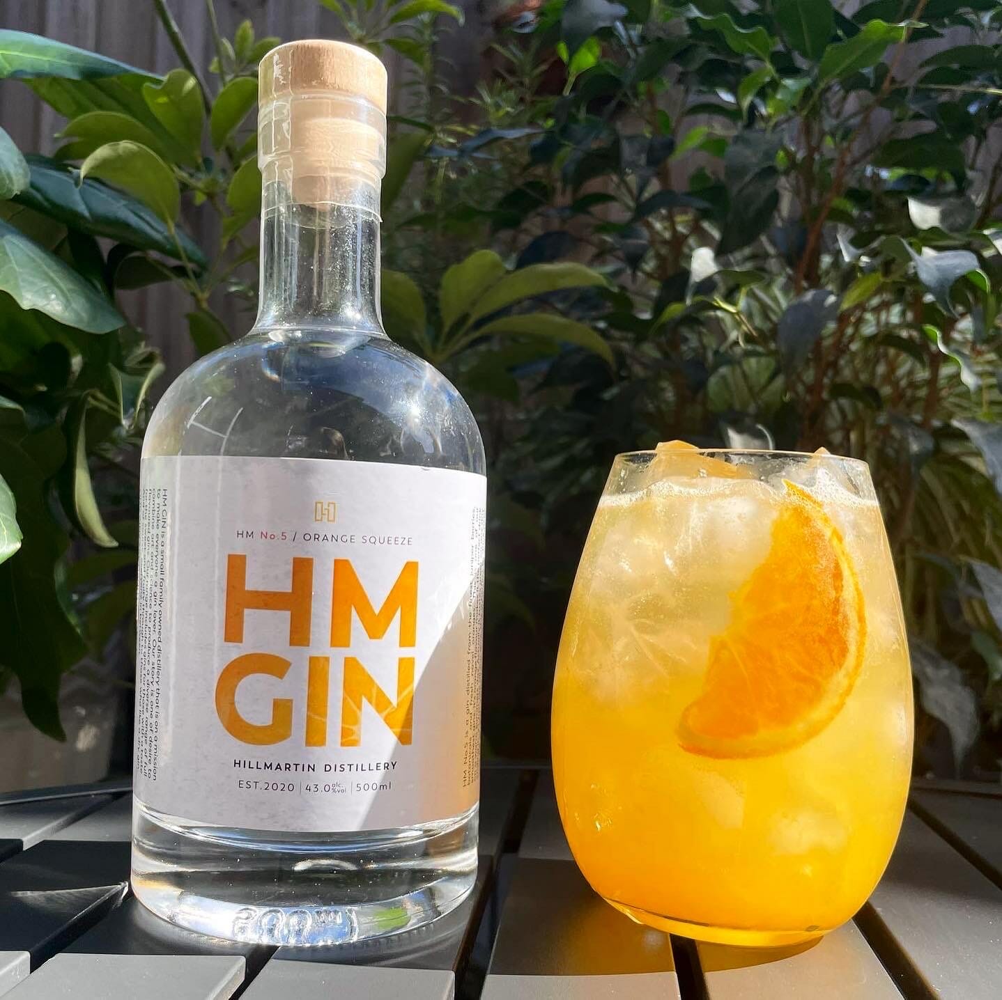 HM No 5 Orange Squeeze Gin | Hillmartin Gin Distillery