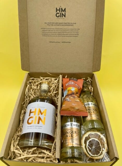 HM Gin Fathers day gin gift pack