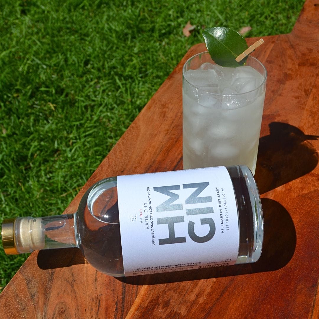 Hm Gin Rickey Cocktail Recipe Hillmartin Gin Distillery 