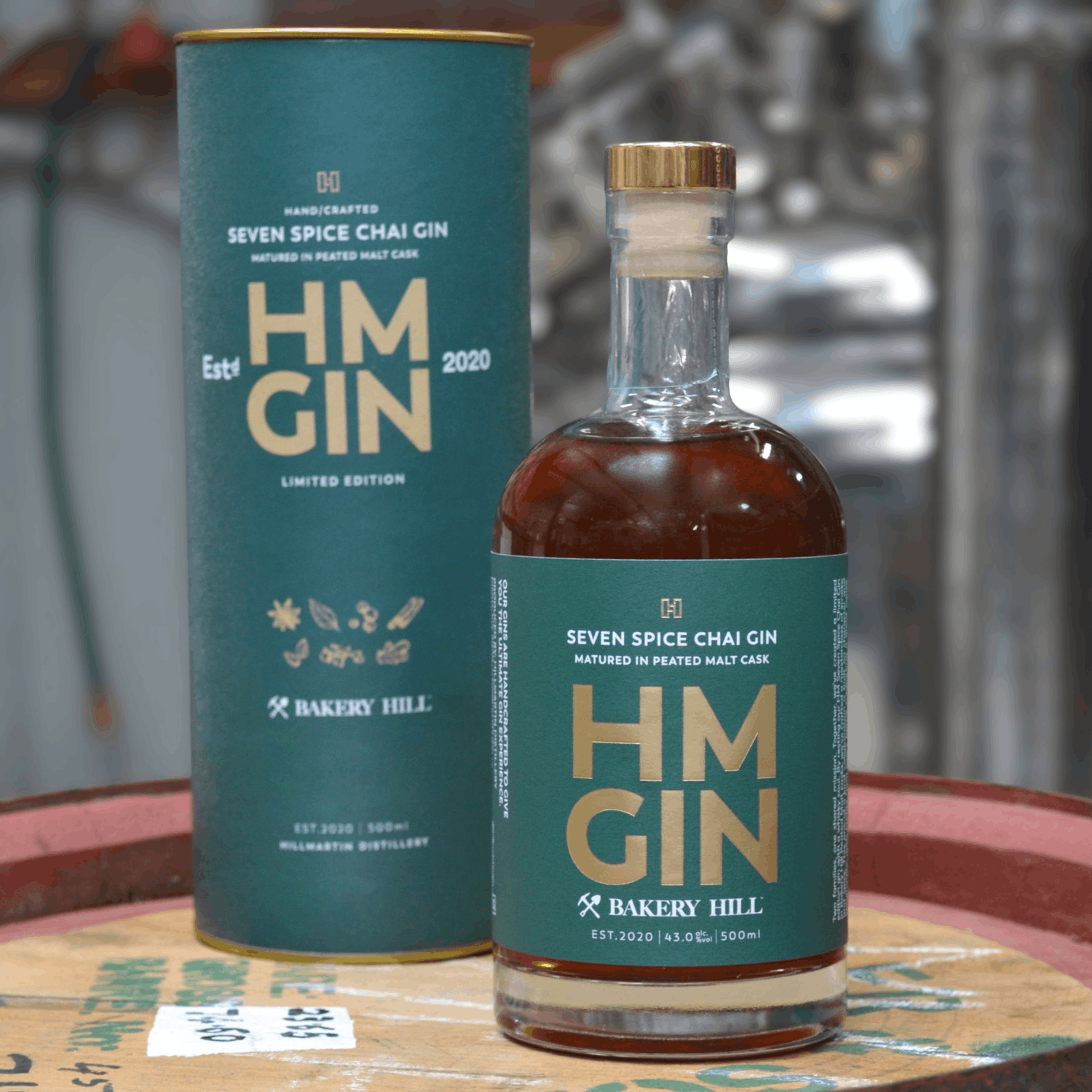 Barrel Aged Seven Spice Chai Gin